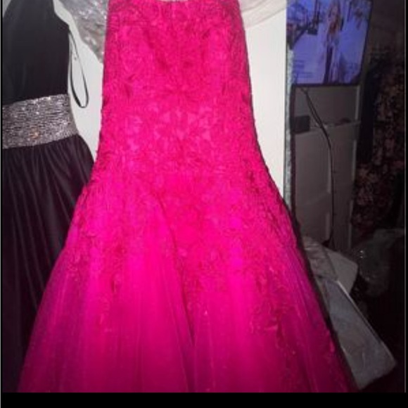 Pink Jovani Ball Gown - Picture 1 of 5